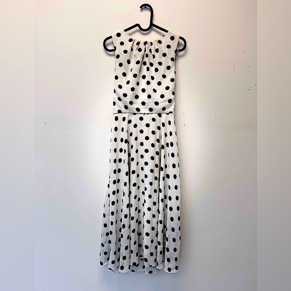 Eliza J polka dot cocktail dress size 10